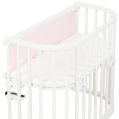 Babybay Gitterschutz Organic Cotton Für Verschlussgitter Alle Modelle, Rose Sterne Weiß -Baby Produkte Geschäft babybay gitterschutz organic cotton rose sterne weiss 500847 003 1280x1280