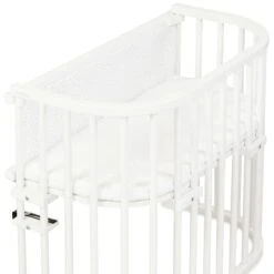 Babybay Gitterschutz Organic Cotton Für Verschlussgitter Alle Modelle, Weiß Glitzersterne Silber -Baby Produkte Geschäft babybay gitterschutz organic cotton weiss glitzersterne silber 500856 003 1280x1280