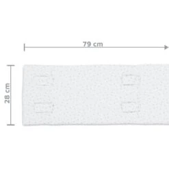 Babybay Gitterschutz Organic Cotton Für Verschlussgitter Alle Modelle, Weiß Glitzersterne Silber -Baby Produkte Geschäft babybay gitterschutz organic cotton weiss glitzersterne silber 500856 006 1280x1280