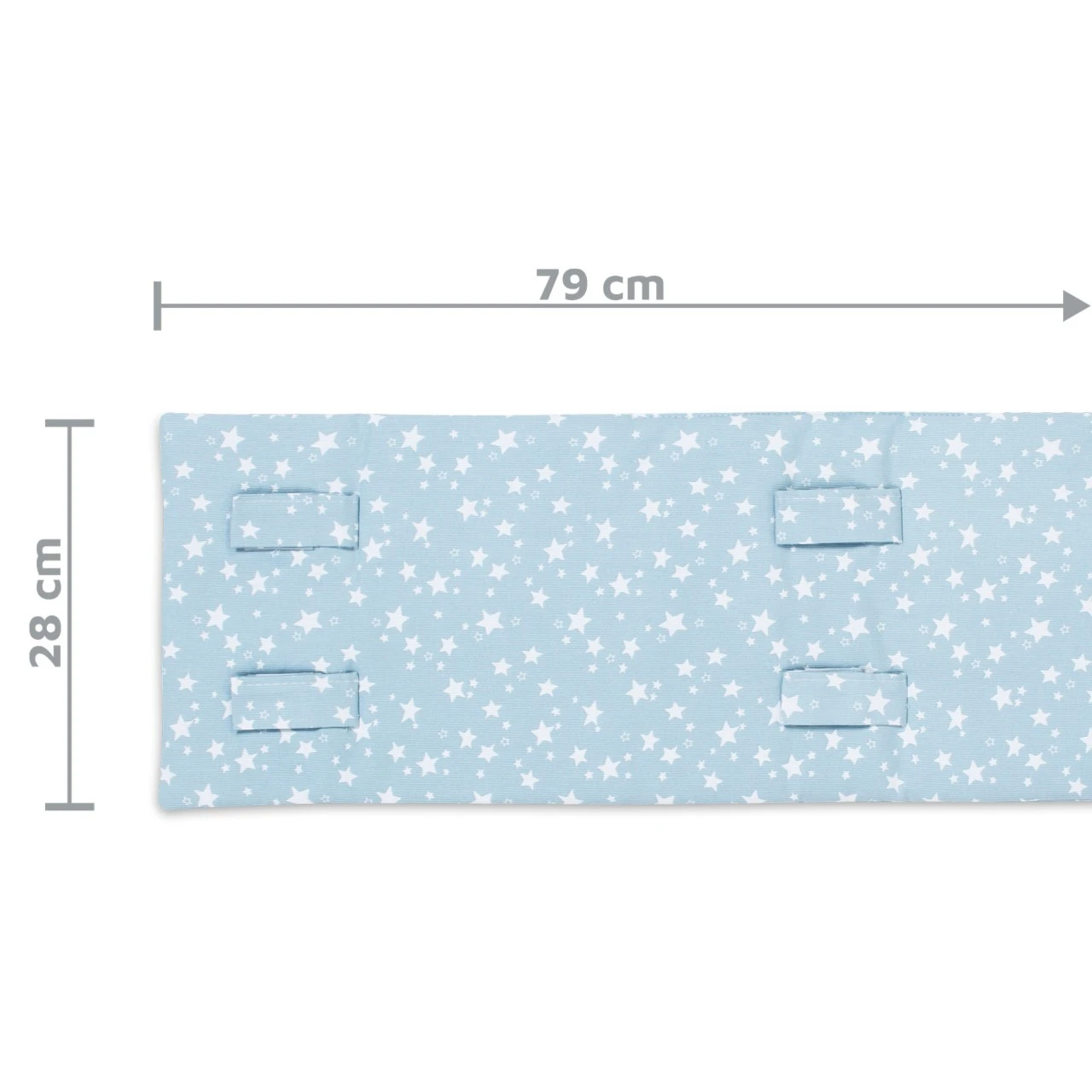 Babybay Gitterschutz Piqué Für Verschlussgitter Alle Modelle, Azurblau Sterne Weiß 8 Babybay Gitterschutz Piqué Für Verschlussgitter Alle Modelle, Azurblau Sterne Weiß – Bild 6