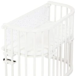 Babybay Gitterschutz Piqué Für Verschlussgitter Alle Modelle, Weiß Sternemix Sand/azurblau -Baby Produkte Geschäft babybay gitterschutz pique sternemix sand azurblau 500831 003 1280x1280