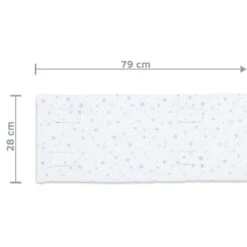 Babybay Gitterschutz Piqué Für Verschlussgitter Alle Modelle, Weiß Sternemix Sand/azurblau -Baby Produkte Geschäft babybay gitterschutz pique sternemix sand azurblau 500831 006 1280x1280