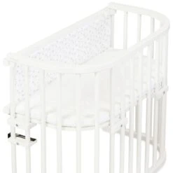Babybay Gitterschutz Piqué Für Verschlussgitter Alle Modelle, Weiß Sterne Perlgrau -Baby Produkte Geschäft babybay gitterschutz pique weiss sterne perlgrau 180825 003 1280x1280