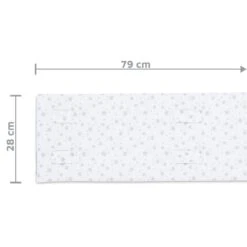 Babybay Gitterschutz Piqué Für Verschlussgitter Alle Modelle, Weiß Sterne Perlgrau -Baby Produkte Geschäft babybay gitterschutz pique weiss sterne perlgrau 180825 006 1280x1280