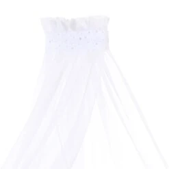 Babybay Himmel Piqué Mit Band Passend Für Alle Modelle, Weiß Sternemix Sand/azurblau -Baby Produkte Geschäft babybay himmel pique sternemix sand azurblau 160331 003 1280x1280