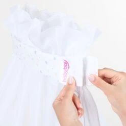 Babybay Himmel Piqué Mit Band Passend Für Alle Modelle, Weiß Sternemix Sand/azurblau -Baby Produkte Geschäft babybay himmel pique sternemix sand azurblau 160331 004 1280x1280