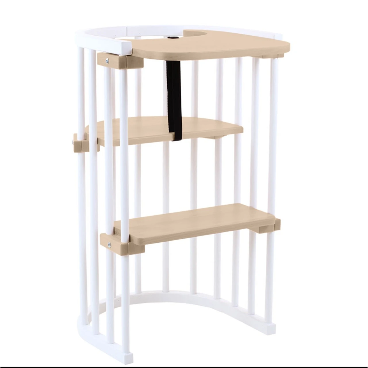 Babybay Hochstuhlumrüstsatz Passend Für Modell Original, Maxi Und Comfort, Beige Lackiert 4 Babybay Hochstuhlumrüstsatz Passend Für Modell Original, Maxi Und Comfort, Beige Lackiert – Bild 2