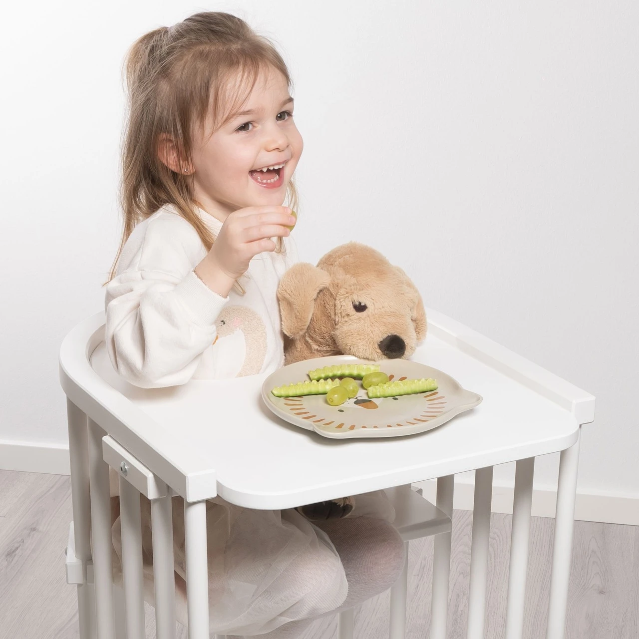 Babybay Hochstuhlumrüstsatz Passend Für Modell Original, Maxi Und Comfort, Beige Lackiert 7 Babybay Hochstuhlumrüstsatz Passend Für Modell Original, Maxi Und Comfort, Beige Lackiert – Bild 5