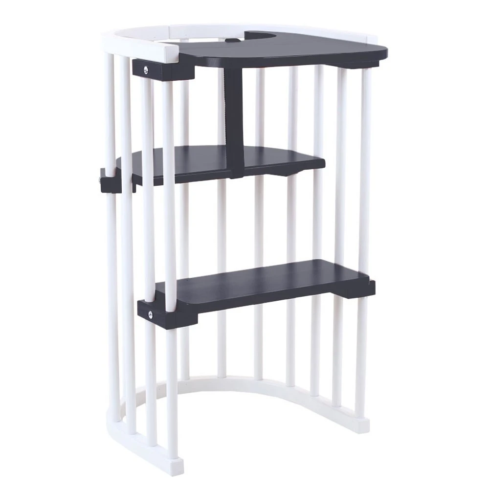 Babybay Hochstuhlumrüstsatz Passend Für Modell Original, Maxi Und Comfort, Schiefergrau Lackiert 4 Babybay Hochstuhlumrüstsatz Passend Für Modell Original, Maxi Und Comfort, Schiefergrau Lackiert – Bild 2