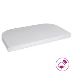 Babybay Jersey Spannbetttuch Deluxe Mit Membran Passend Für Modell Boxspring XXL, Zartgrau