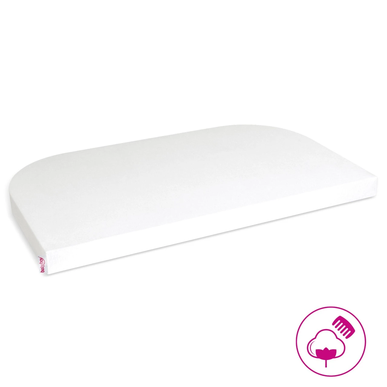 Babybay Jersey Spannbetttuch Deluxe Passend Für Modell Maxi, Midi, Boxspring, Comfort Und Comfort Plus, Off-White 3 Babybay Jersey Spannbetttuch Deluxe Passend Für Modell Maxi, Midi, Boxspring, Comfort Und Comfort Plus, Off-White