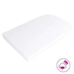 Babybay Jersey Spannbetttuch Deluxe Organic Cotton Passend Für Modell Matratze Kinderbett-Umbausatz Original, Maxi Und Boxspring, Weiß