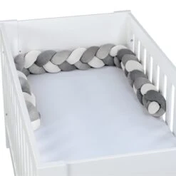 Babybay Nestchenschlange Geflochten Passend Für Kinderbetten, Ivory/hellgrau Meliert/dunkelgrau Meliert -Baby Produkte Geschäft babybay kinderbett nestchenschlange geflochten ivory hellgrau meliert dunkelgrau meliert 501983 0048DvAUxZj0aTNQ 1280x1280