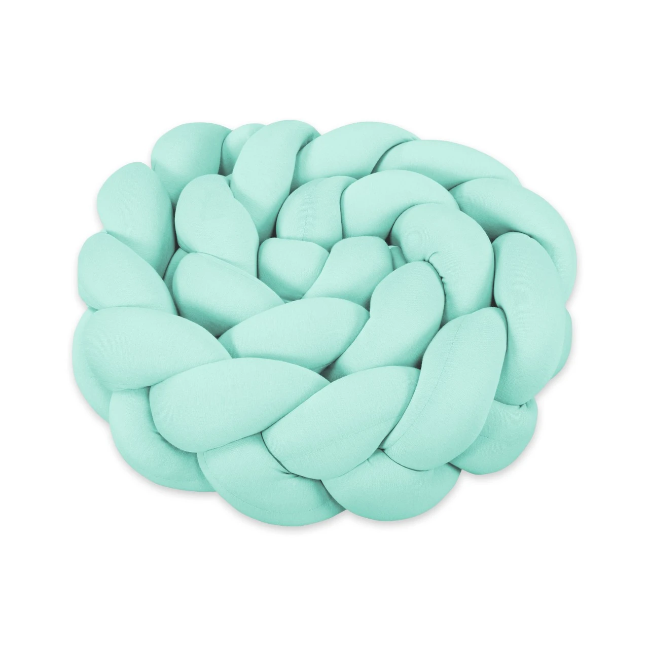 Babybay Nestchenschlange Geflochten Passend Für Kinderbetten, Mint 4 Babybay Nestchenschlange Geflochten Passend Für Kinderbetten, Mint – Bild 2