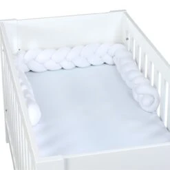 Babybay Nestchenschlange Geflochten Passend Für Kinderbetten, Weiß -Baby Produkte Geschäft babybay kinderbett nestchenschlange geflochten weiss 501972 004owEl3fZWmPeEN 1280x1280