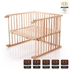 Babybay Kinderbett-Umbausatz Passend Für Modell Maxi Und Boxspring, Kernbuche Geölt