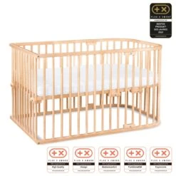 Babybay Kinderbett-Umbausatz Passend Für Modell Maxi Und Boxspring, Natur Lackiert -Baby Produkte Geschäft babybay kinderbett umbausatz maxi boxspring natur lackiert 176101 003 1280x1280