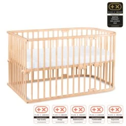 Babybay Kinderbett-Umbausatz Passend Für Modell Maxi Und Boxspring, Natur Unbehandelt -Baby Produkte Geschäft babybay kinderbett umbausatz maxi boxspring natur unbehandelt 176100 003 1280x1280