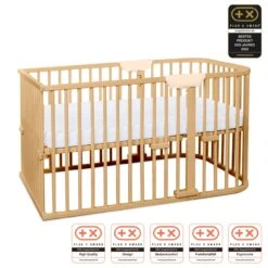 Babybay Kinderbett-Umbausatz Passend Für Modell Maxi Comfort Plus, Natur Lackiert -Baby Produkte Geschäft babybay kinderbett umbausatz maxi comfort plus natur lackiert 179001 003 1280x1280
