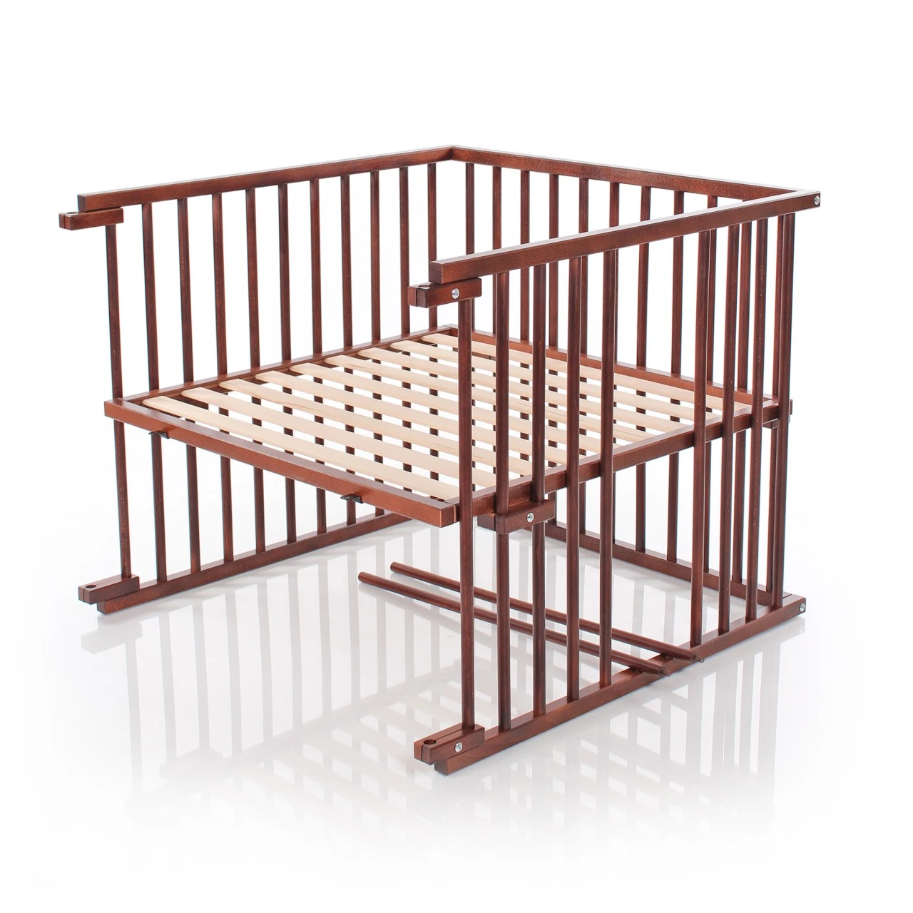 Babybay Kinderbett-Umbausatz Passend Für Modell Original, Dunkelbraun Lackiert 4 Babybay Kinderbett-Umbausatz Passend Für Modell Original, Dunkelbraun Lackiert – Bild 2