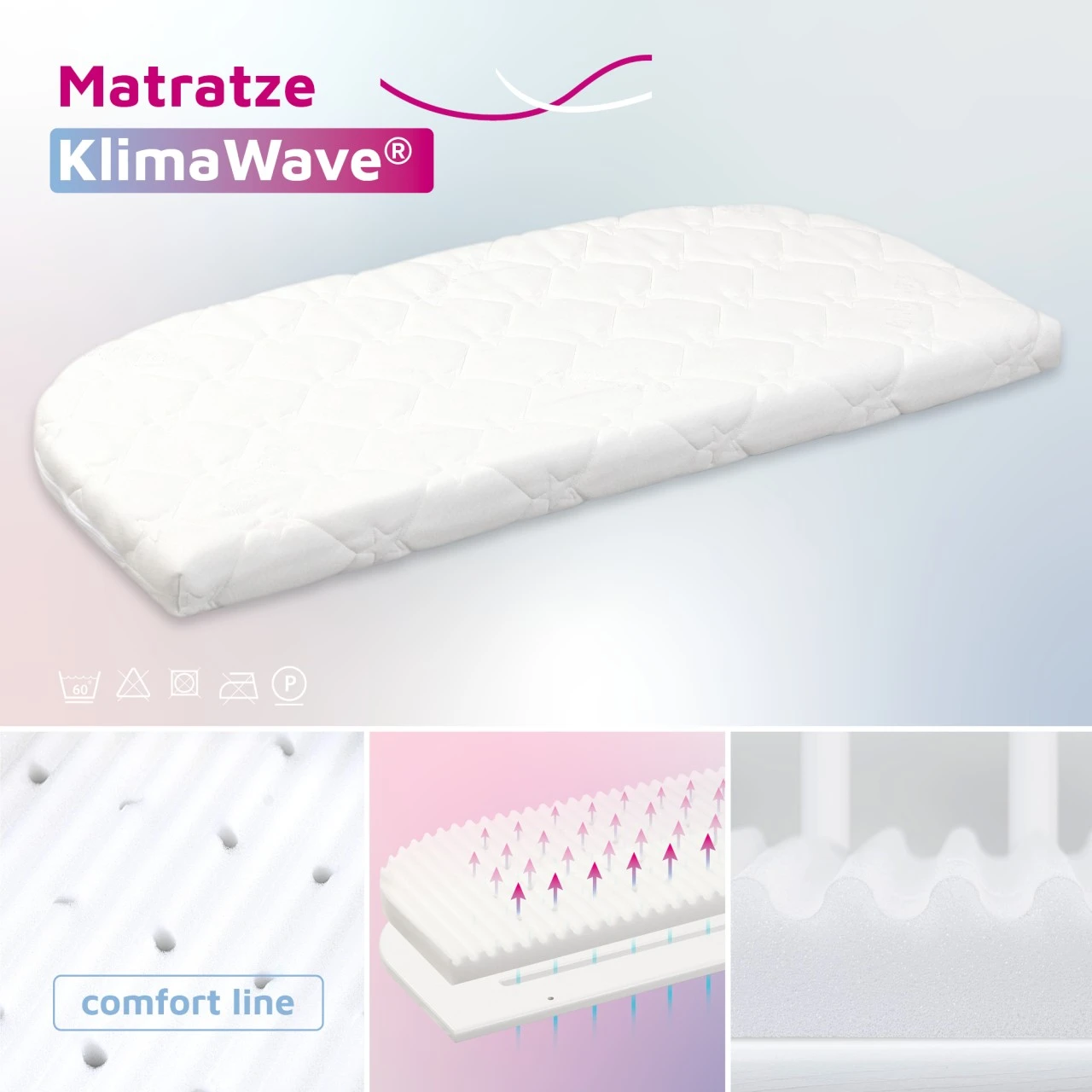 Babybay Matratze KlimaWave® Passend Für Modell Boxspring XXL 4 Babybay Matratze KlimaWave® Passend Für Modell Boxspring XXL – Bild 2