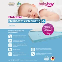 Babybay Matratze MediTex® Extraluftig Passend Für Modell Maxi, Boxspring Und Comfort Plus -Baby Produkte Geschäft babybay matratze medicott extraluftig maxi boxspring comfort plus 160533 009MCuXMzaTy5hRg 1280x1280