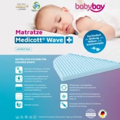 Babybay Matratze MediTex® Wave Passend Für Modell Maxi, Boxspring Und Comfort Plus -Baby Produkte Geschäft babybay matratze medicott wave maxi boxspring comfort plus 160539 009nKaMQR4RW7cbO 1280x1280