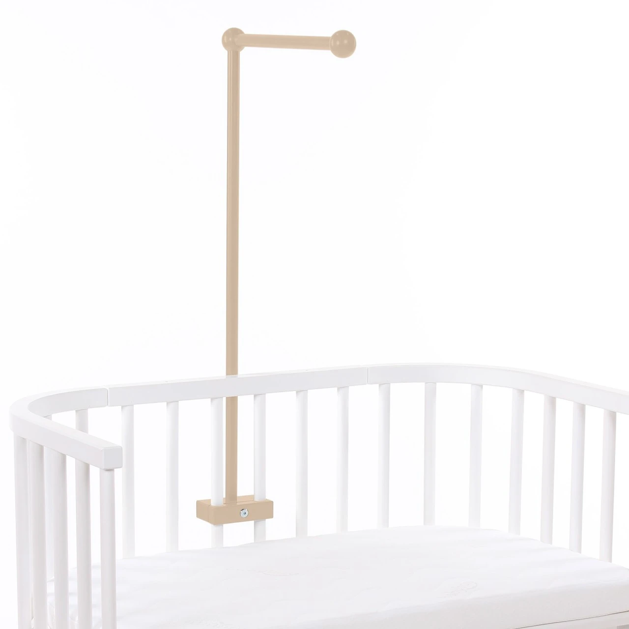 Babybay Mobilehalterung Passend Für Alle Modelle Mit Rundstäben, Beige Lackiert 4 Babybay Mobilehalterung Passend Für Alle Modelle Mit Rundstäben, Beige Lackiert – Bild 2