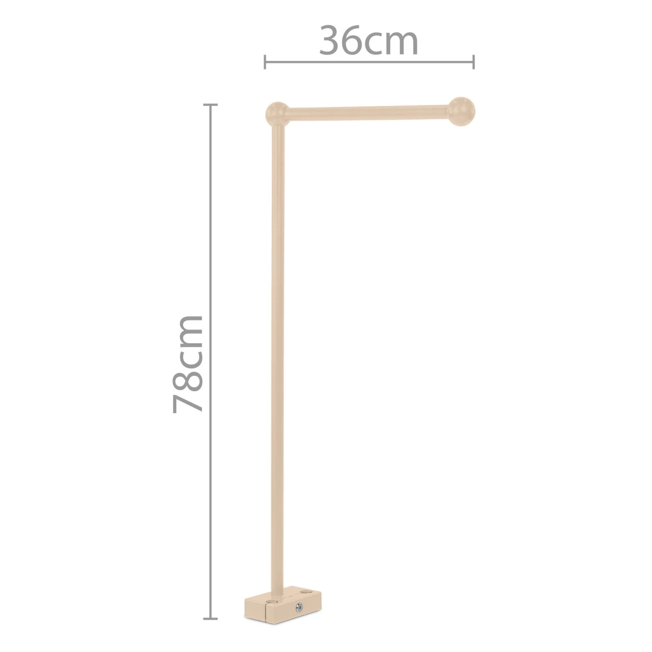 Babybay Mobilehalterung Passend Für Alle Modelle Mit Rundstäben, Beige Lackiert 5 Babybay Mobilehalterung Passend Für Alle Modelle Mit Rundstäben, Beige Lackiert – Bild 3