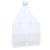 Babybay Moskitoschutz Und Himmel Piqué Mit Band Passend Für Alle Modelle Bis 96 Cm Länge, Azurblau Sterne Weiß -Baby Produkte Geschäft babybay moskitoschutz himmel pique azurblau sterne weiss 160429 001 1280x1280