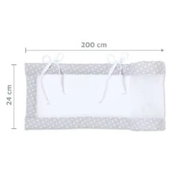 Babybay Nestchen Mesh Passend Für Modell Boxspring XXL, Lichtgrau Sterne Weiß -Baby Produkte Geschäft babybay nestchen mesh boxspring xxl lichtgrau sterne weiss 168904 006 1280x1280