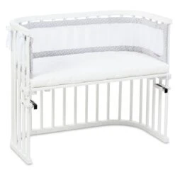 Babybay Nestchen Mesh Passend Für Modell Maxi, Boxspring, Comfort Und Comfort Plus, Lichtgrau Sterne Weiß -Baby Produkte Geschäft babybay nestchen mesh maxi boxspring comfort plus lichtgrau sterne weiss 160904 005 1280x1280