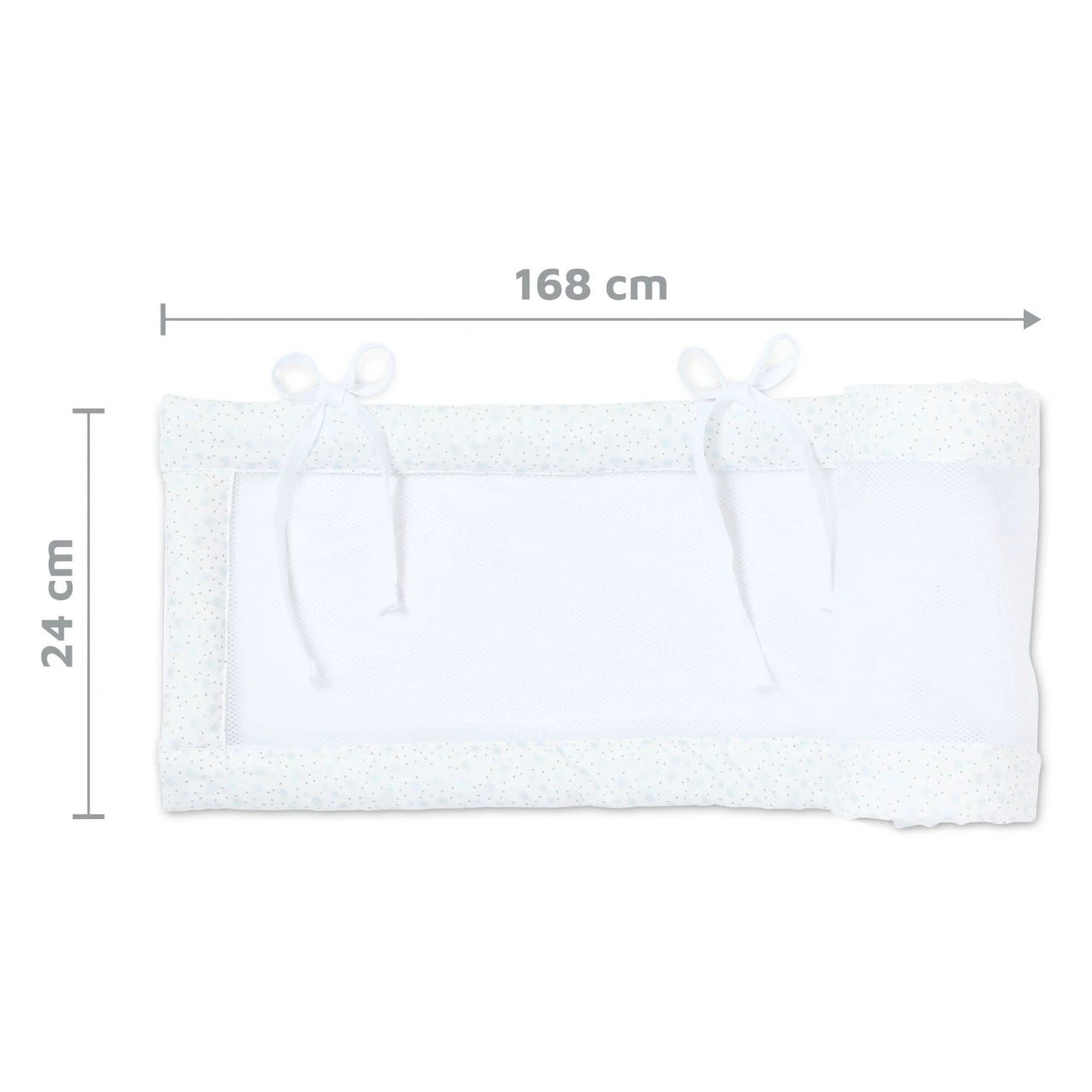 Babybay Nestchen Mesh Passend Für Modell Maxi, Boxspring, Comfort Und Comfort Plus, Weiß Glitzersterne Diamantblau 8 Babybay Nestchen Mesh Passend Für Modell Maxi, Boxspring, Comfort Und Comfort Plus, Weiß Glitzersterne Diamantblau – Bild 6