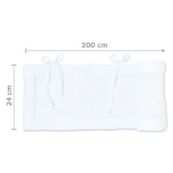 Babybay Nestchen Mesh-Piqué Passend Für Modell Boxspring XXL, Weiß -Baby Produkte Geschäft babybay nestchen mesh pique boxspring xxl weiss 168881 006 1280x1280