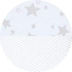 Babybay Nestchen Mesh-Piqué Passend Für Modell Maxi, Boxspring, Comfort Und Comfort Plus, Weiß Sterne Perlgrau -Baby Produkte Geschäft babybay nestchen mesh pique maxi boxspring comfort plus weiss sterne perlgrau 160875 001 004 1280x1280