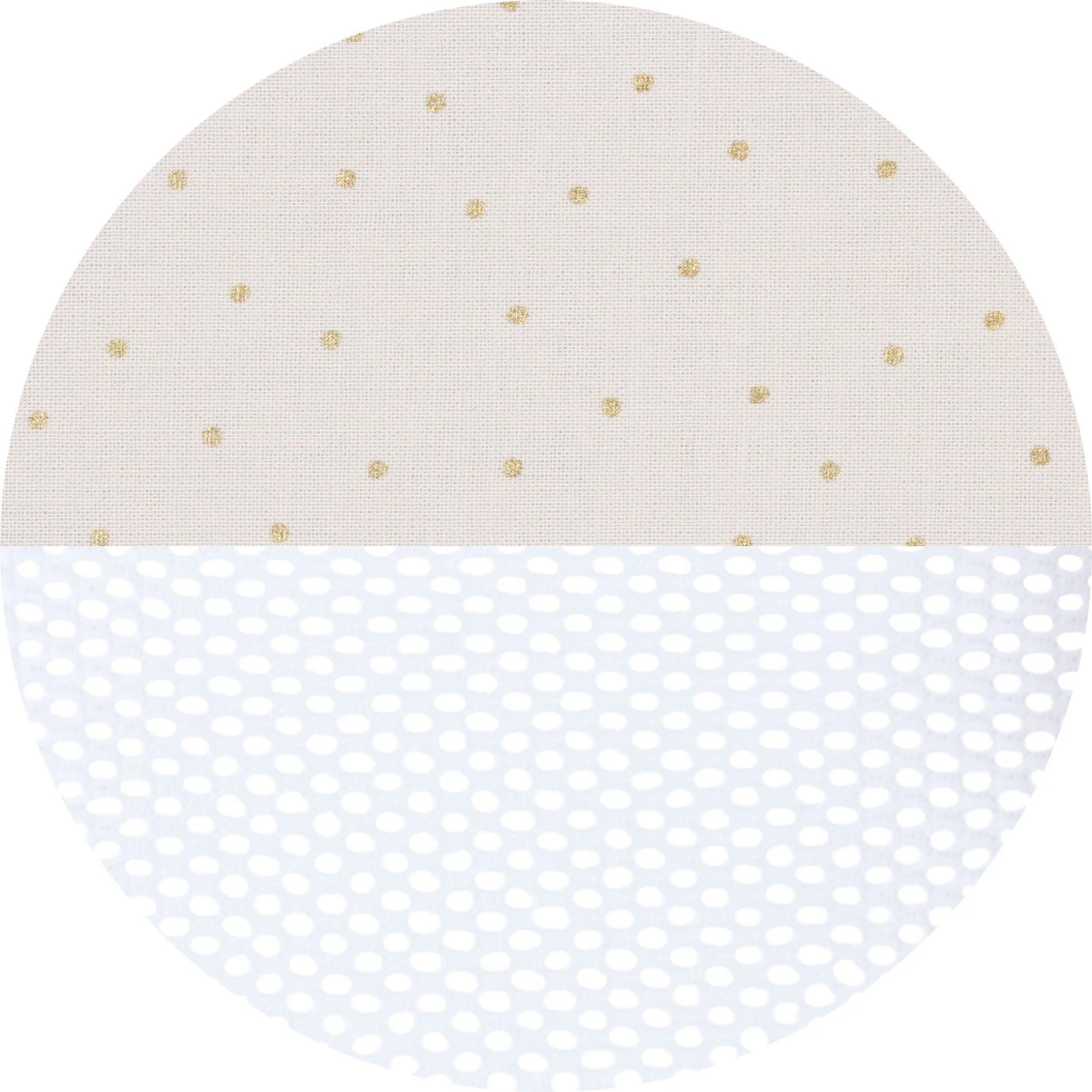 Babybay Nestchen Mesh Royal Passend Für Modell Maxi, Boxspring, Comfort Und Comfort Plus, Beige Glitzerpunkte Gold 6 Babybay Nestchen Mesh Royal Passend Für Modell Maxi, Boxspring, Comfort Und Comfort Plus, Beige Glitzerpunkte Gold – Bild 4