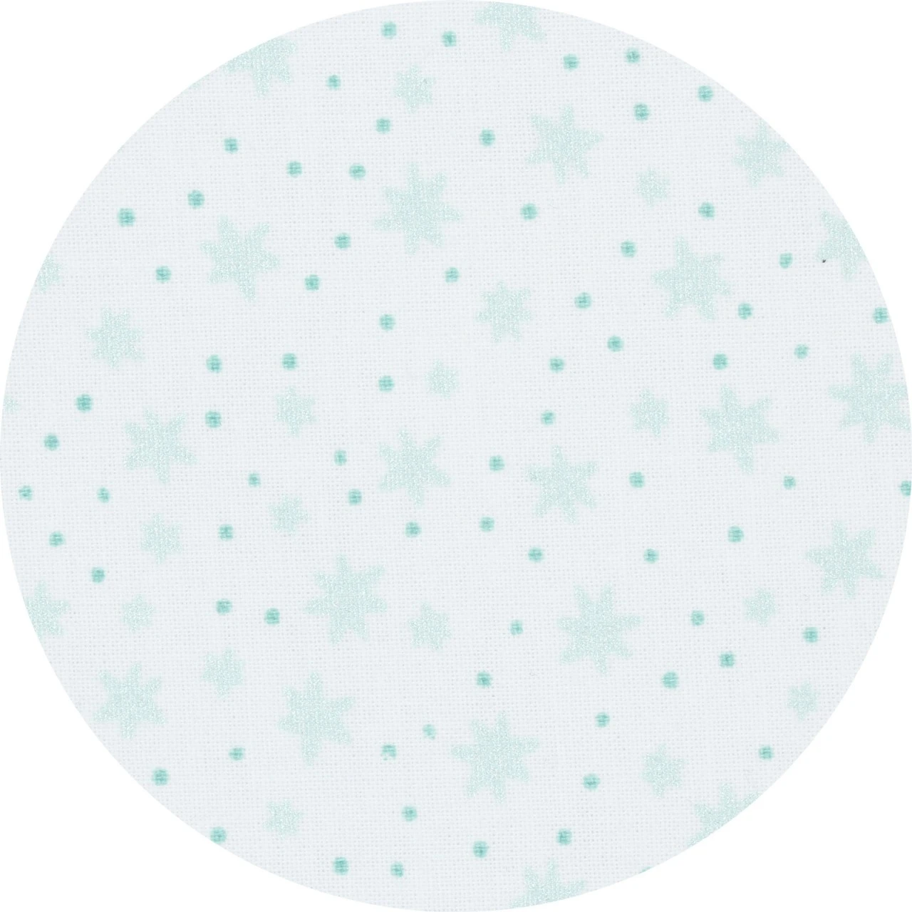 Babybay Nestchen Organic Cotton Passend Für Modell Boxspring XXL, Weiß Glitzersterne Mint 6 Babybay Nestchen Organic Cotton Passend Für Modell Boxspring XXL, Weiß Glitzersterne Mint – Bild 4