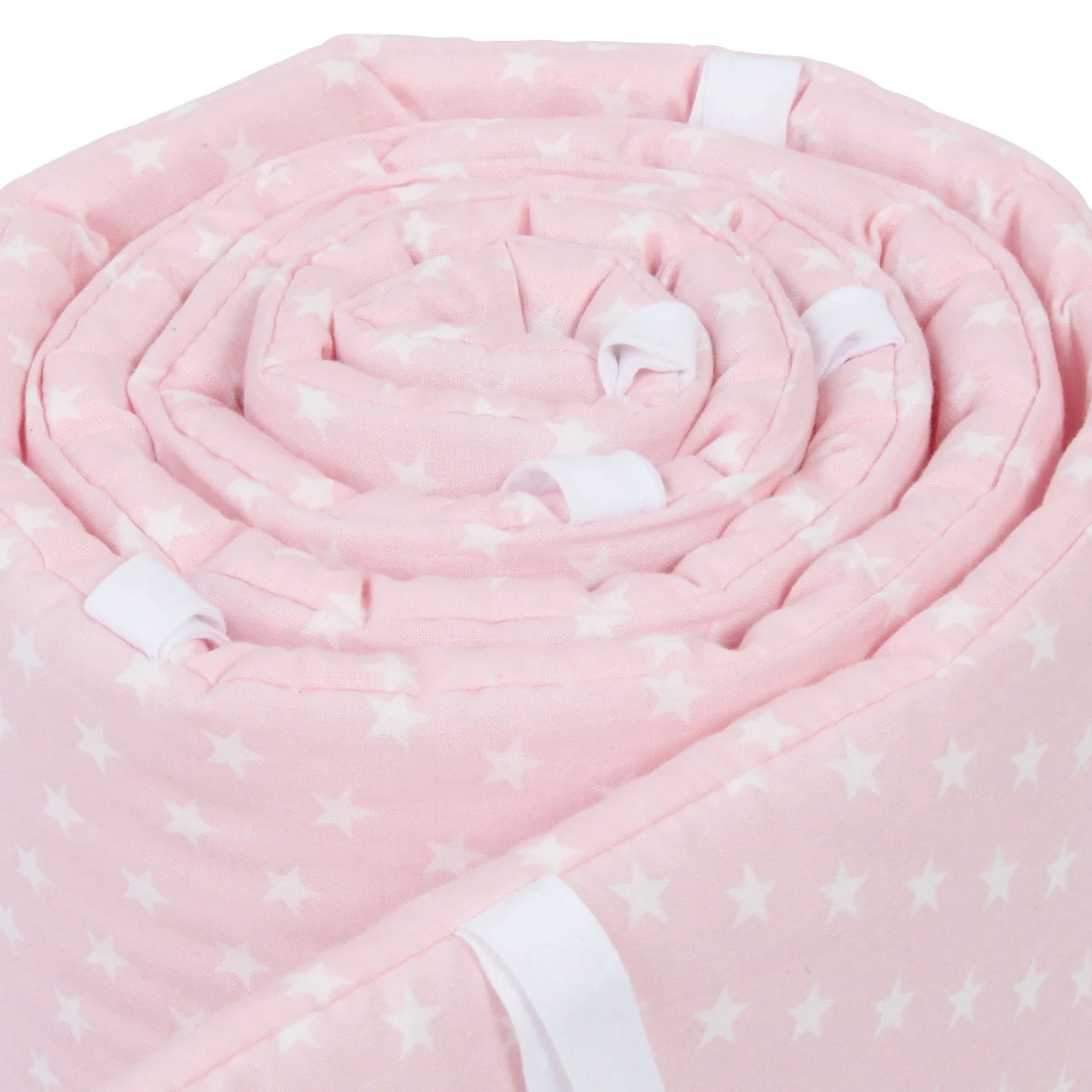 Babybay Nestchen Organic Cotton Passend Für Modell Maxi, Boxspring, Comfort Und Comfort Plus, Rose Sterne Weiß 4 Babybay Nestchen Organic Cotton Passend Für Modell Maxi, Boxspring, Comfort Und Comfort Plus, Rose Sterne Weiß – Bild 2