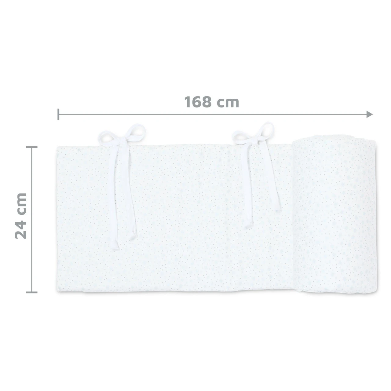 Babybay Nestchen Organic Cotton Passend Für Modell Maxi, Boxspring, Comfort Und Comfort Plus, Weiß Glitzersterne Diamantblau 8 Babybay Nestchen Organic Cotton Passend Für Modell Maxi, Boxspring, Comfort Und Comfort Plus, Weiß Glitzersterne Diamantblau – Bild 6