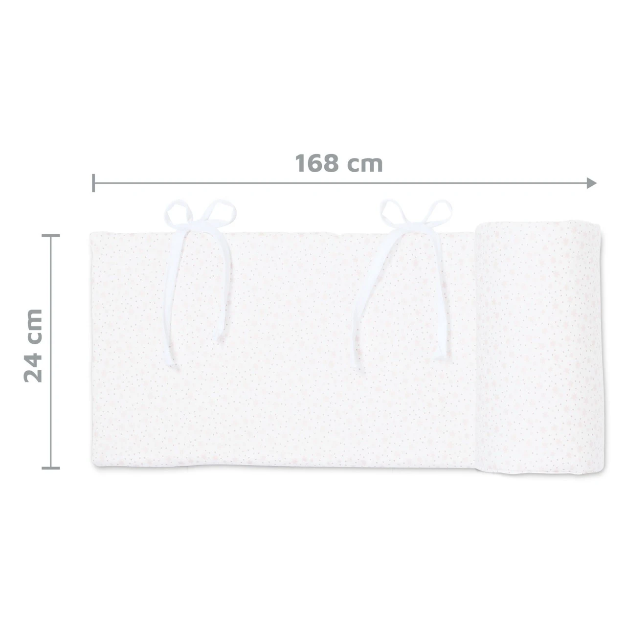 Babybay Nestchen Organic Cotton Passend Für Modell Maxi, Boxspring, Comfort Und Comfort Plus, Weiß Glitzersterne Rosé 8 Babybay Nestchen Organic Cotton Passend Für Modell Maxi, Boxspring, Comfort Und Comfort Plus, Weiß Glitzersterne Rosé – Bild 6