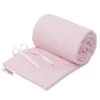 Babybay Nestchen Organic Cotton Passend Für Modell Original, Rose Sterne Weiß