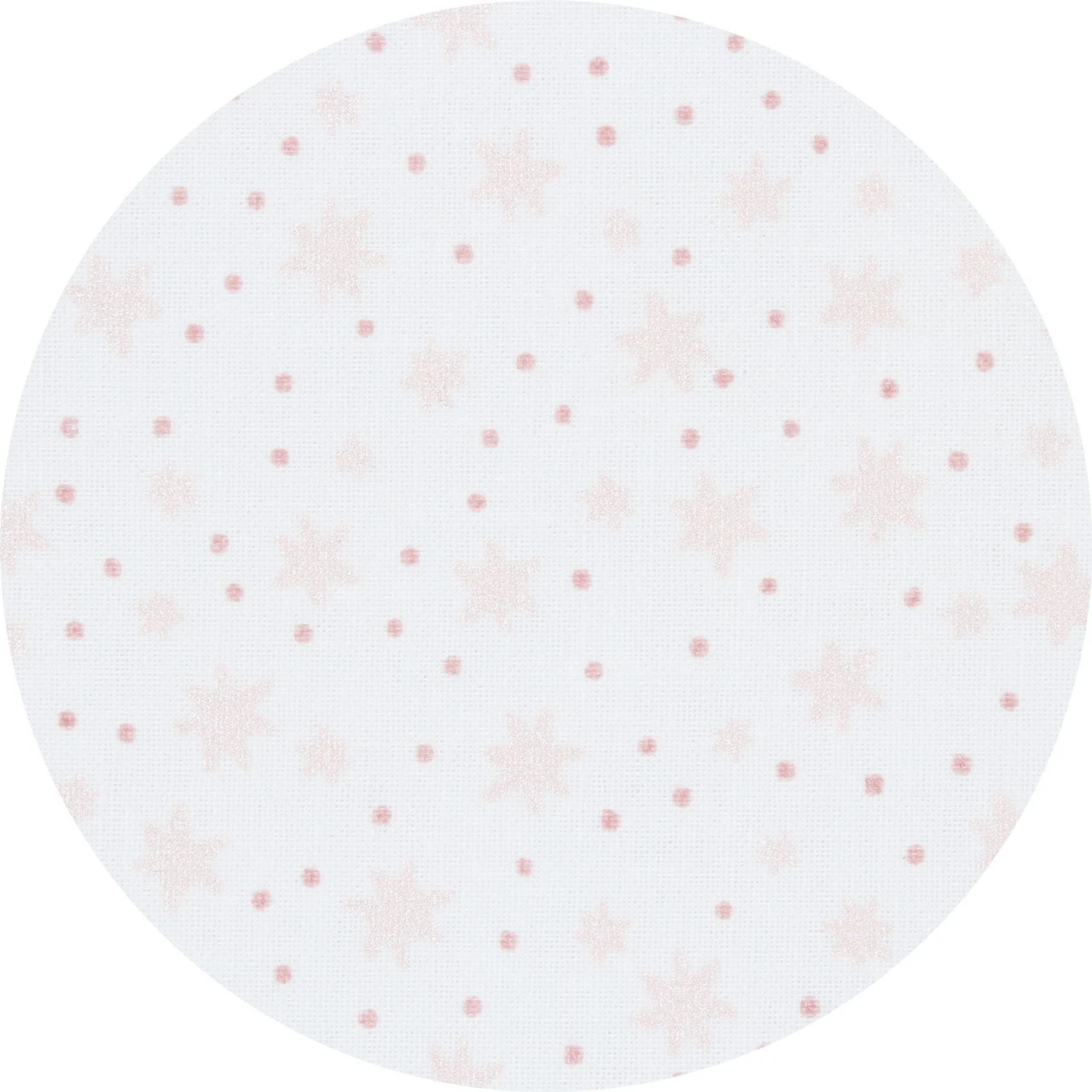 Babybay Nestchen Organic Cotton Passend Für Modell Original, Weiß Glitzersterne Rosé 6 Babybay Nestchen Organic Cotton Passend Für Modell Original, Weiß Glitzersterne Rosé – Bild 4