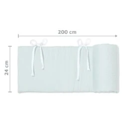 Babybay Nestchen Organic Cotton Royal Passend Für Modell Boxspring XXL, Mint Glitzerpunkte Gold -Baby Produkte Geschäft babybay nestchen organic cotton royal boxspring xxl mint glitzerpunkte gold 168902 006 1280x1280