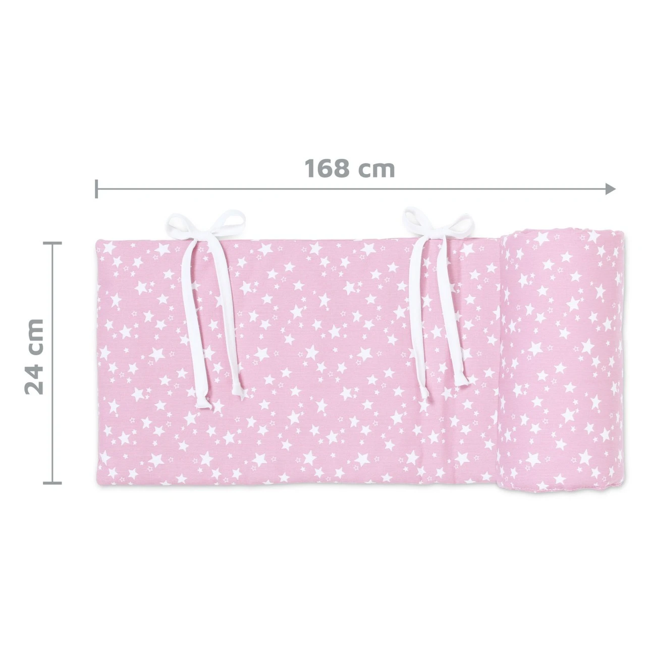 Babybay Nestchen Piqué Passend Für Modell Maxi, Boxspring, Comfort Und Comfort Plus, Beere Sterne Weiß 8 Babybay Nestchen Piqué Passend Für Modell Maxi, Boxspring, Comfort Und Comfort Plus, Beere Sterne Weiß – Bild 6