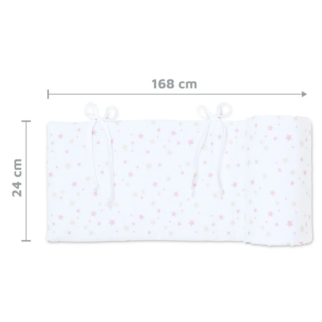 Babybay Nestchen Piqué Passend Für Modell Maxi, Boxspring, Comfort Und Comfort Plus, Weiß Sternemix Sand/beere 8 Babybay Nestchen Piqué Passend Für Modell Maxi, Boxspring, Comfort Und Comfort Plus, Weiß Sternemix Sand/beere – Bild 6