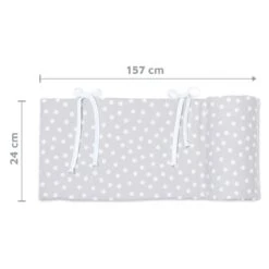 Babybay Nestchen Piqué Passend Für Modell Midi Und Mini, Perlgrau Punkte Weiß -Baby Produkte Geschäft babybay nestchen pique midi mini perlgrau punkte weiss 120816 006 1280x1280