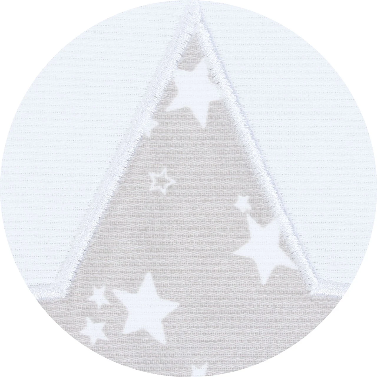 Babybay Nestchen Piqué Passend Für Modell Original, Weiß Applikation Stern Perlgrau Sterne Weiß 6 Babybay Nestchen Piqué Passend Für Modell Original, Weiß Applikation Stern Perlgrau Sterne Weiß – Bild 4