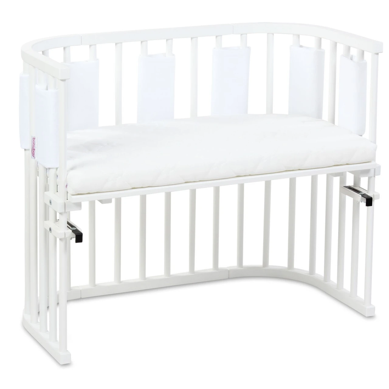 Babybay Nestchen Ultrafresh Piqué Passend Für Modell Maxi, Boxspring, Comfort, Midi Und Comfort Plus, Weiß 7 Babybay Nestchen Ultrafresh Piqué Passend Für Modell Maxi, Boxspring, Comfort, Midi Und Comfort Plus, Weiß – Bild 5