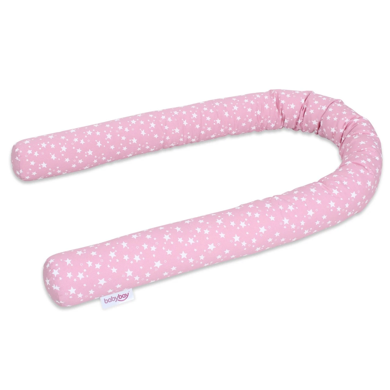 Babybay Nestchenschlange Piqué Passend Für Kinderbetten, Beere Sterne Weiß 3 Babybay Nestchenschlange Piqué Passend Für Kinderbetten, Beere Sterne Weiß