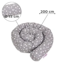 Babybay Nestchenschlange Piqué Passend Für Kinderbetten, Taupe Sterne Weiß -Baby Produkte Geschäft babybay nestchenschlange kinderbetten pique taupe sterne weiss 501927 003 1280x1280